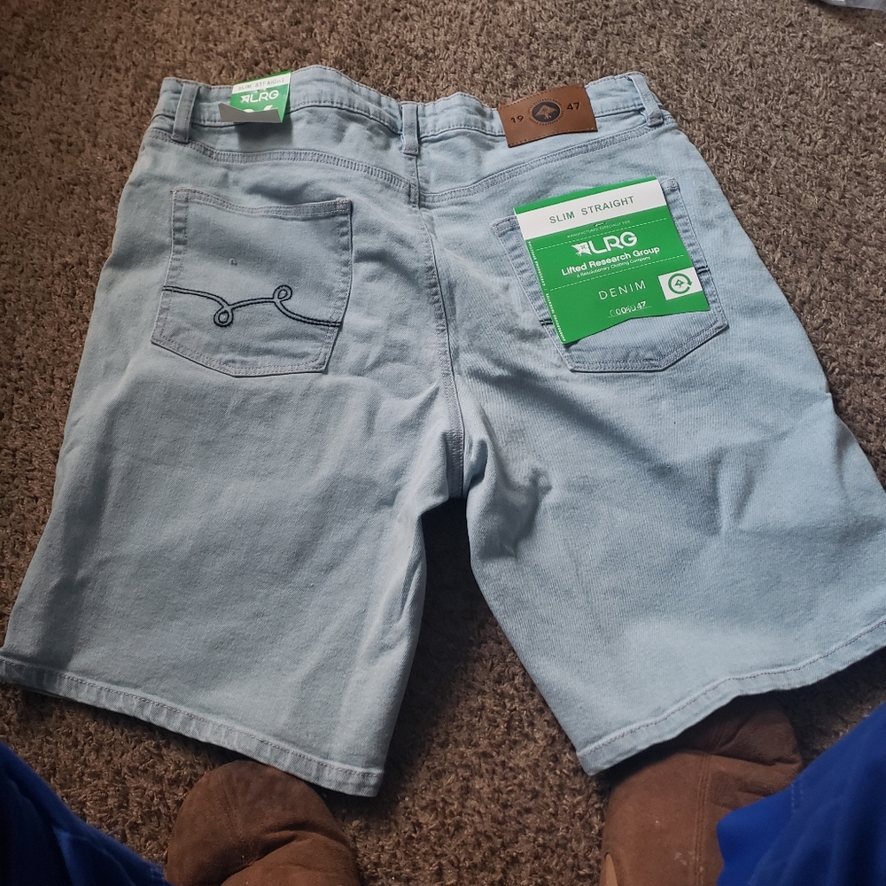 LRG Ripped  Jeans Shorts